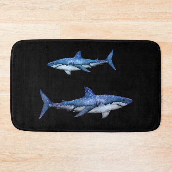 Item preview, Hydro Flask stickers - ocean blue shark galaxy space | Sticker pack set designed and sold by Vane22april.