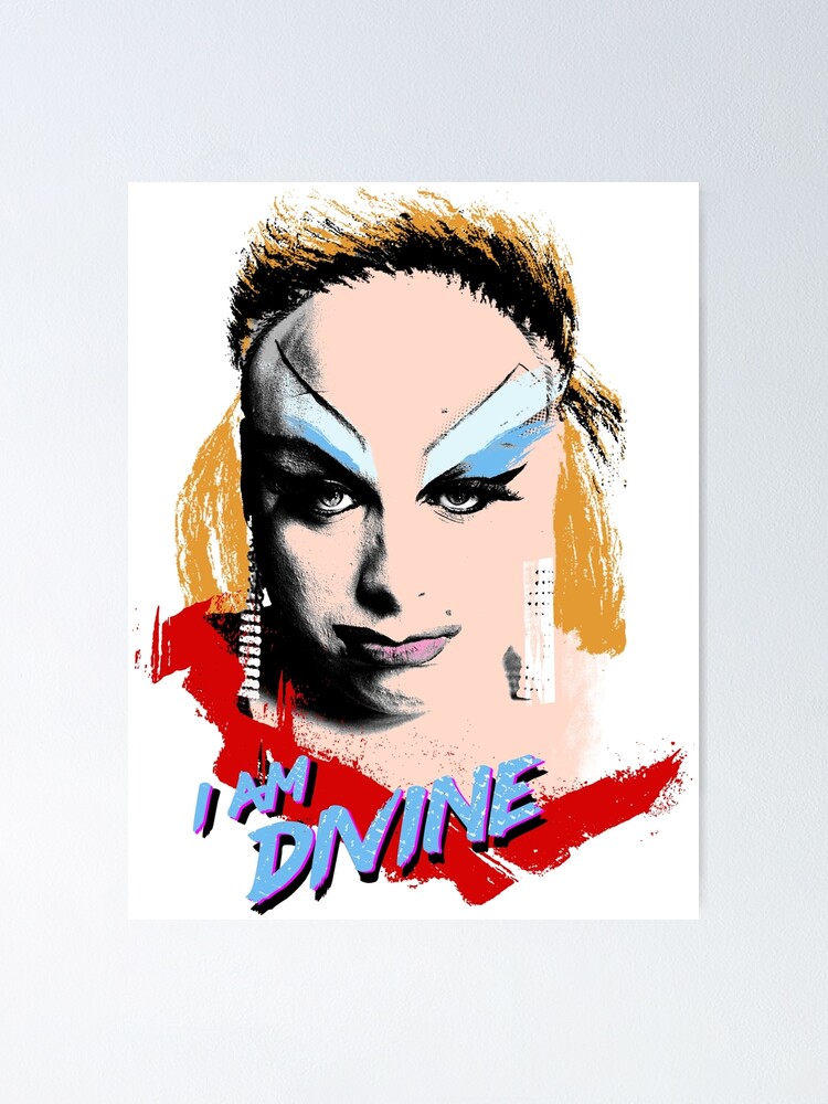 "Divine" Poster for Sale by Sporkdesign | Redbubble