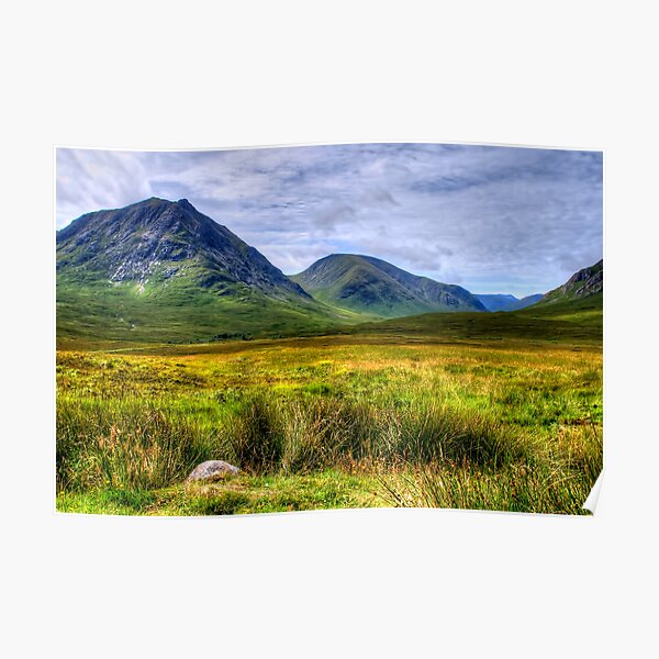 Buachaille Etive Mor, Glencoe Poster