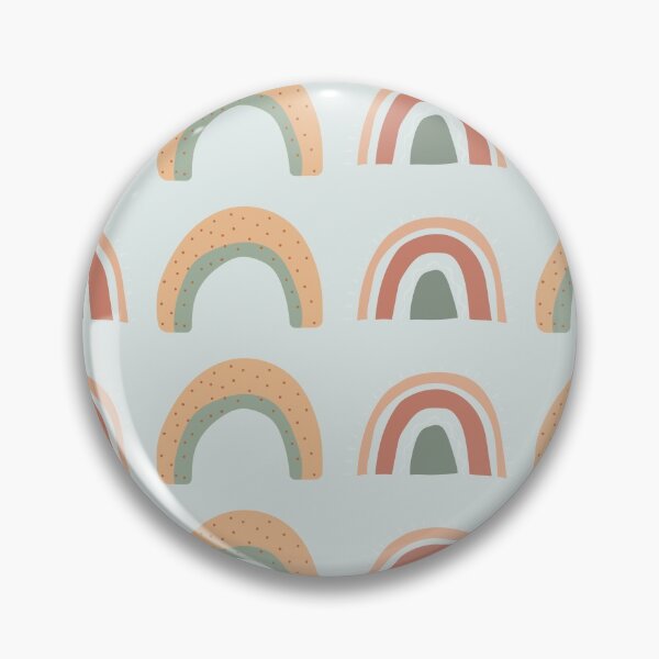 Item preview, Light blue curved rainbow pattern gift designs designed and sold by Michael Schmidt.
