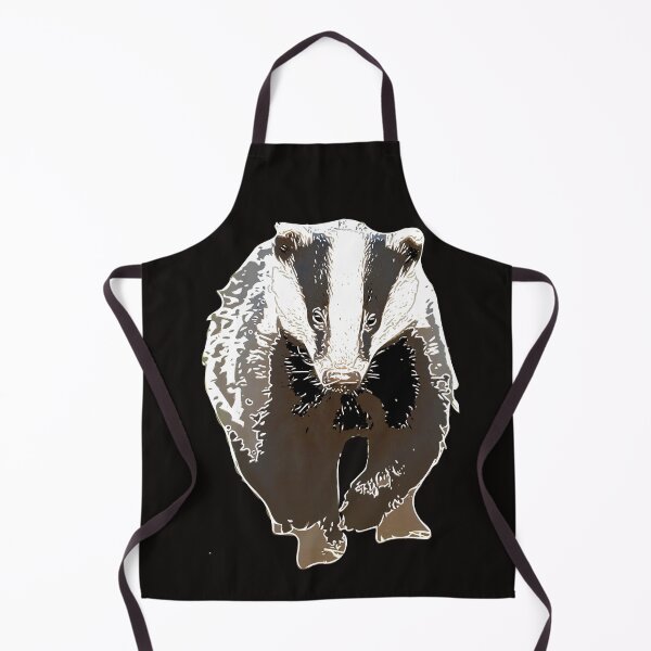 Item preview, European Badger White Alternate Print designed and sold by designsasstultd.