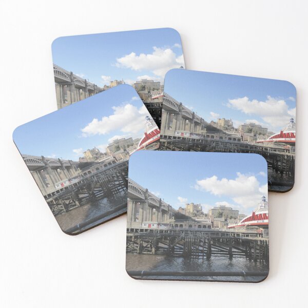 Item preview, Tyne Riverside, Swing Bridge, High Level Bridge and Newcastle Castle View From Gateshead Side.  designed and sold by Andrew Morrell.