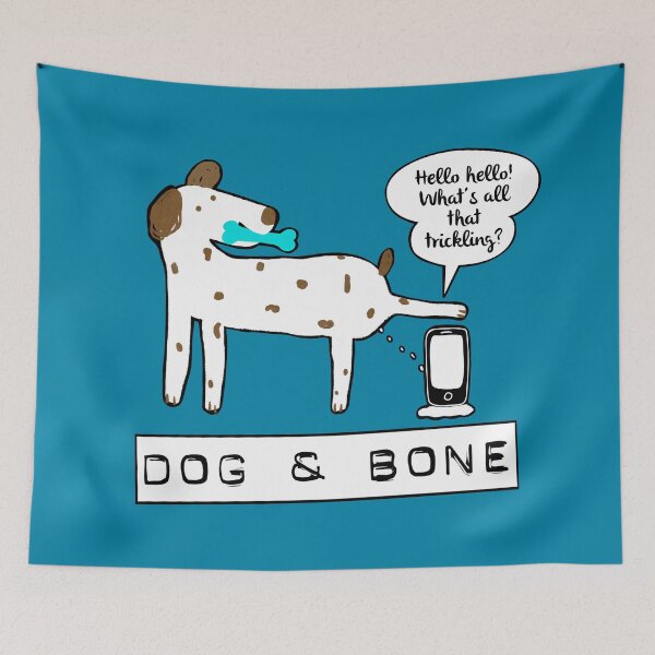 Item preview, Dog and Bone Cockney Rhyming Slang designed and sold by emmafifield.