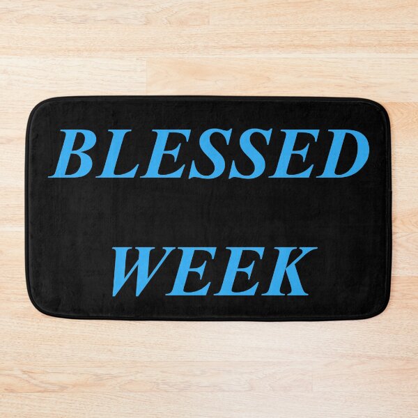 Item preview, BLESSED WEEK WONDERFUL SOCIETY POSITIVITY GOOD BLESSING TIME GOD SEASON BELIEF designed and sold by martinosfr.