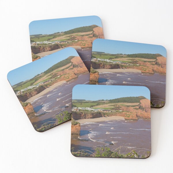Item preview, Ladram Bay Beach Devon England designed and sold by acceleratorhams.