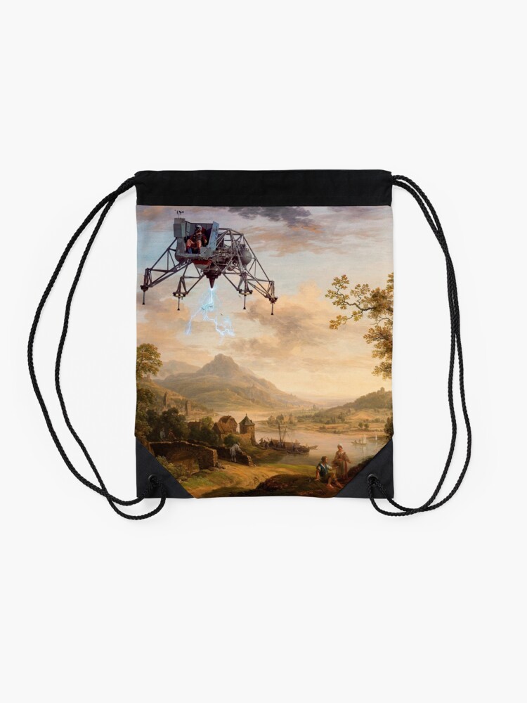 Thumbnail 2 of 3, Drawstring Bag, Evolution designed and sold by designator.