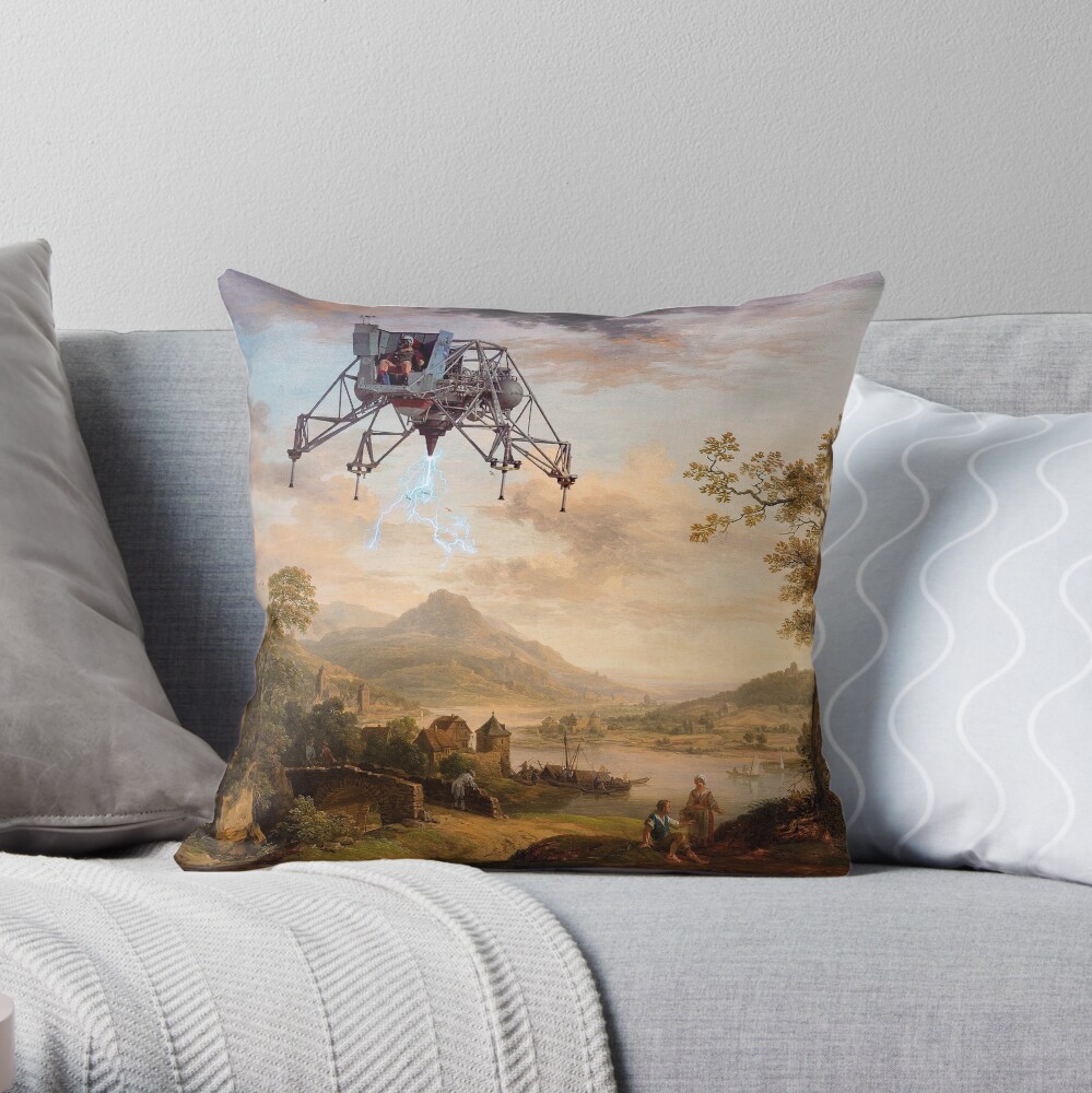 Evolution Throw Pillow