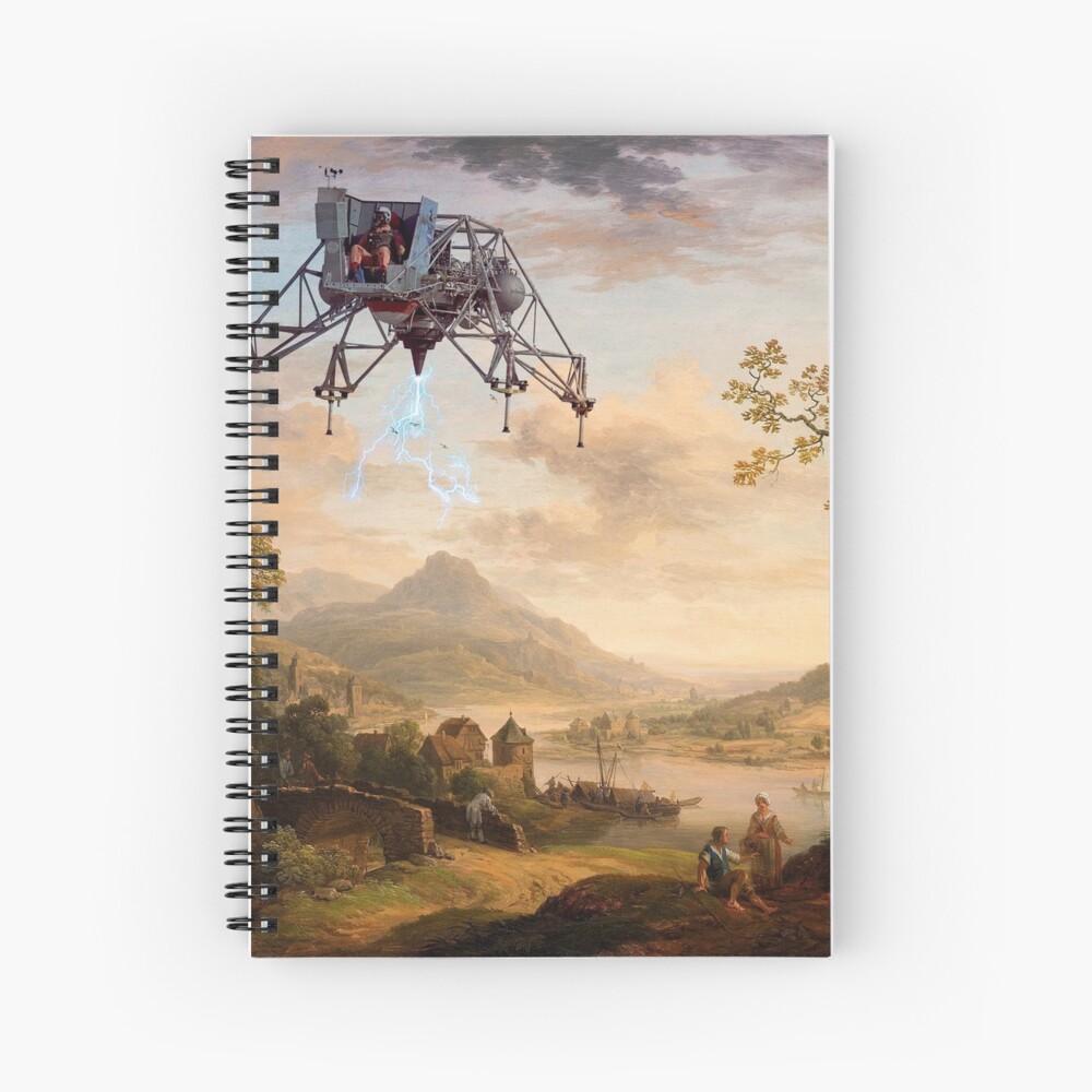 Evolution Spiral Notebook