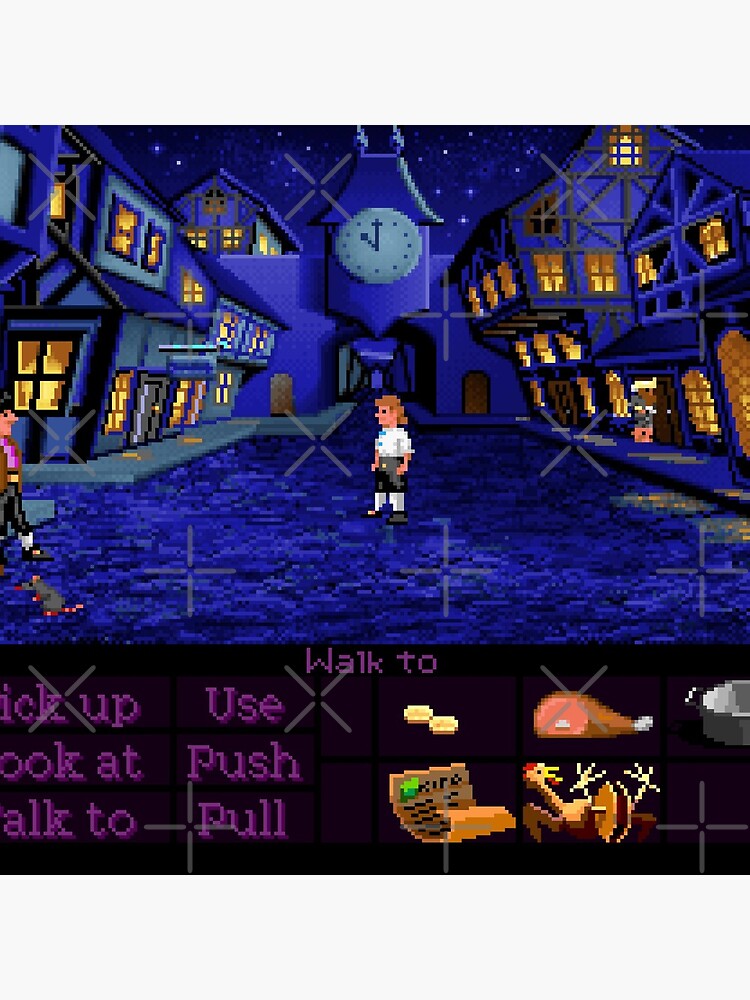 Melee Island streets (Monkey Island 1) by themasrix