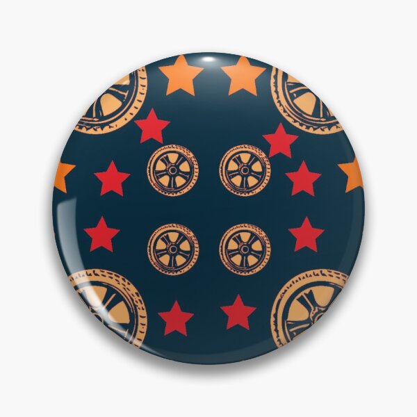 Item preview, Car Tyres and Stars on Navy designed and sold by Delali  Kudjordji.