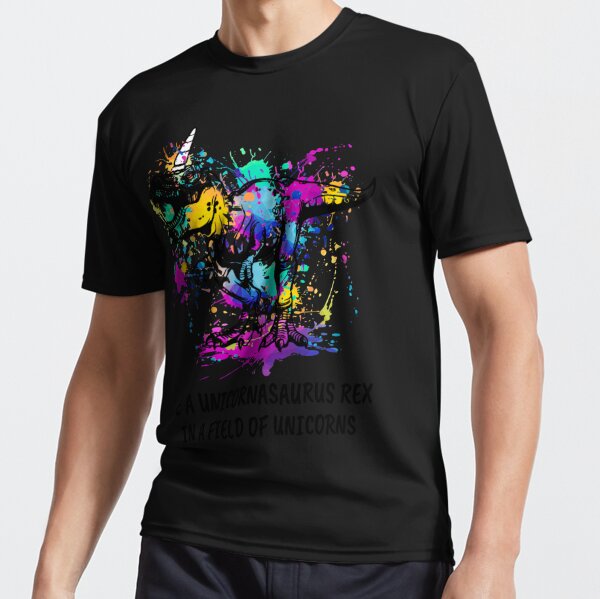Unicorn Active T Shirts Redbubble - t shirt roblox unicornio roblox codes clothes girl