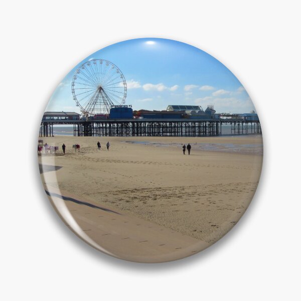 Item preview, Blackpool Central Pier Sunny day  designed and sold by Andrew Morrell.