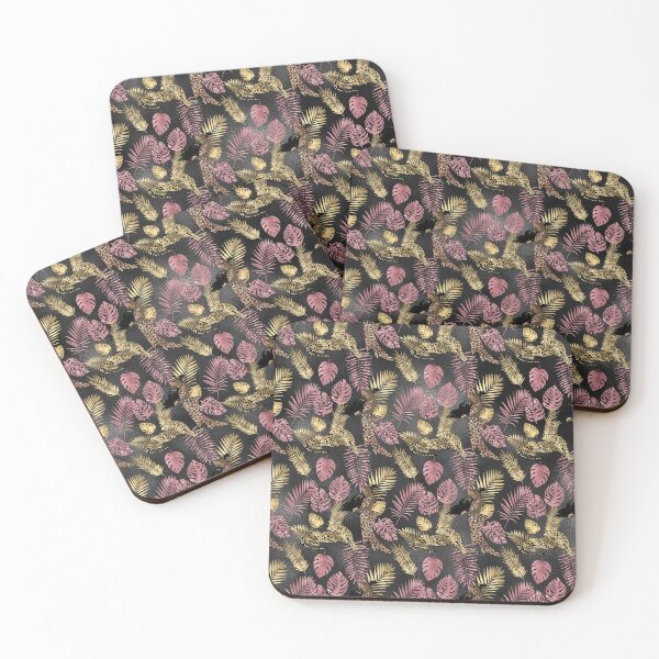 Item preview, Gold and Pink Leopard Pattern designed and sold by RougeAtelier.