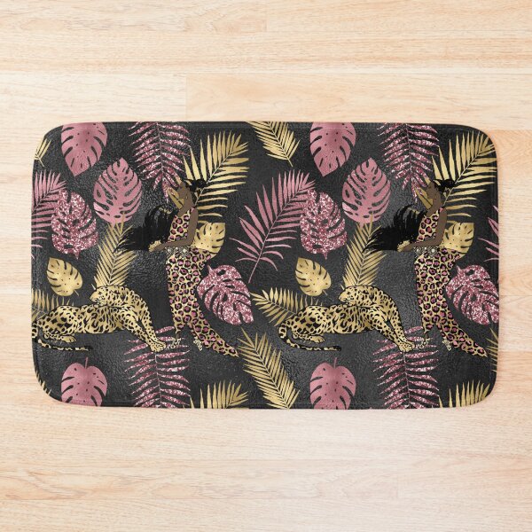 Item preview, Gold and Pink Leopard Pattern designed and sold by RougeAtelier.