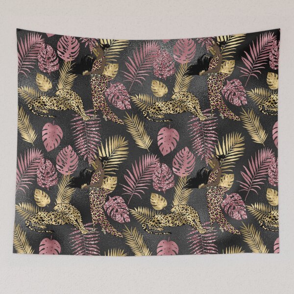 Item preview, Gold and Pink Leopard Pattern designed and sold by RougeAtelier.