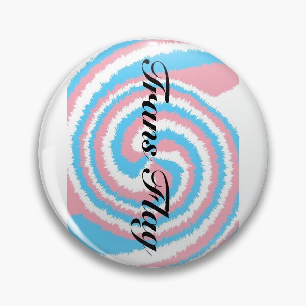 Item preview, Trans flag tie dye  designed and sold by Procreate-art.