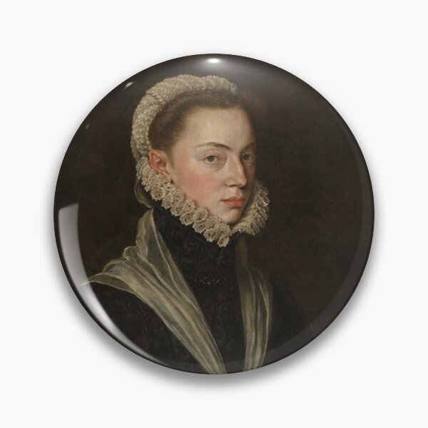 Item preview, ruff collared Austrian royal  vintage art designed and sold by Vintage Designs +.