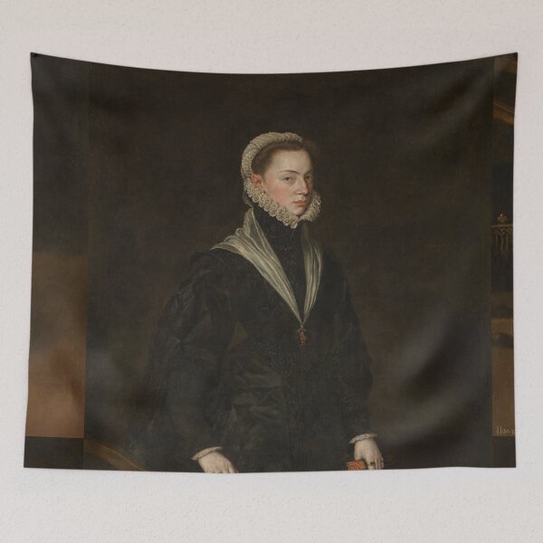 Item preview, ruff collared Austrian royal  vintage art designed and sold by Vintage Designs +.