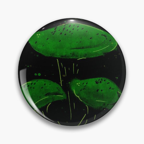 Item preview, Fluorescent mushrooms - gouache designed and sold by Fraise-de-bois.