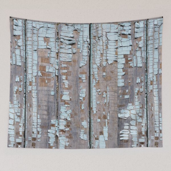Item preview, Blue Wood Fence Wall Pattern designed and sold by blacklittlemoon.