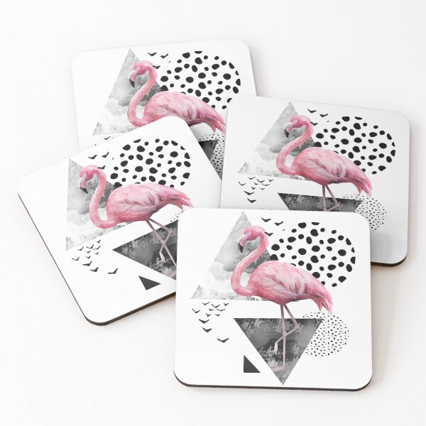 Item preview, flamingo watercolour designed and sold by SiStyle.
