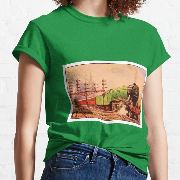 Item preview, The flying Scotsman, vintage train watercolour designed and sold by aapshop.