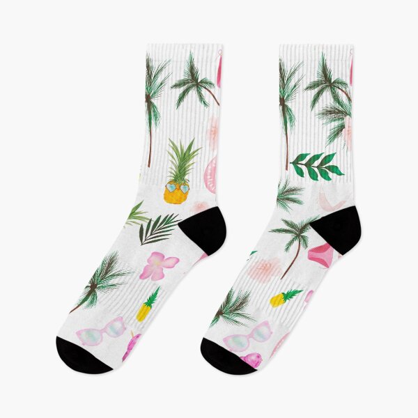 Item preview, Summer beach watercolor illustration pattern designed and sold by GirlyTrend.