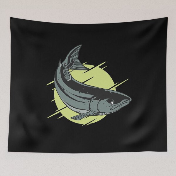 Item preview, Salmon fish | Salmon fishing | Salmon fisherman designed and sold by DerSenat.