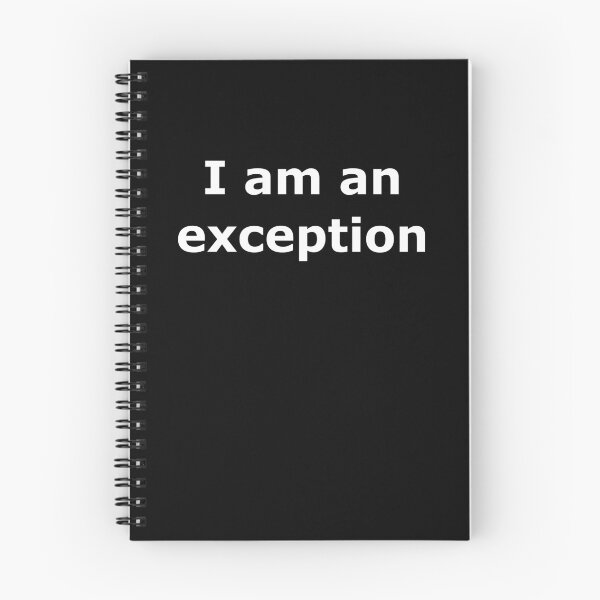 Item preview, exception mind positive attitude designed and sold by martinosfr.