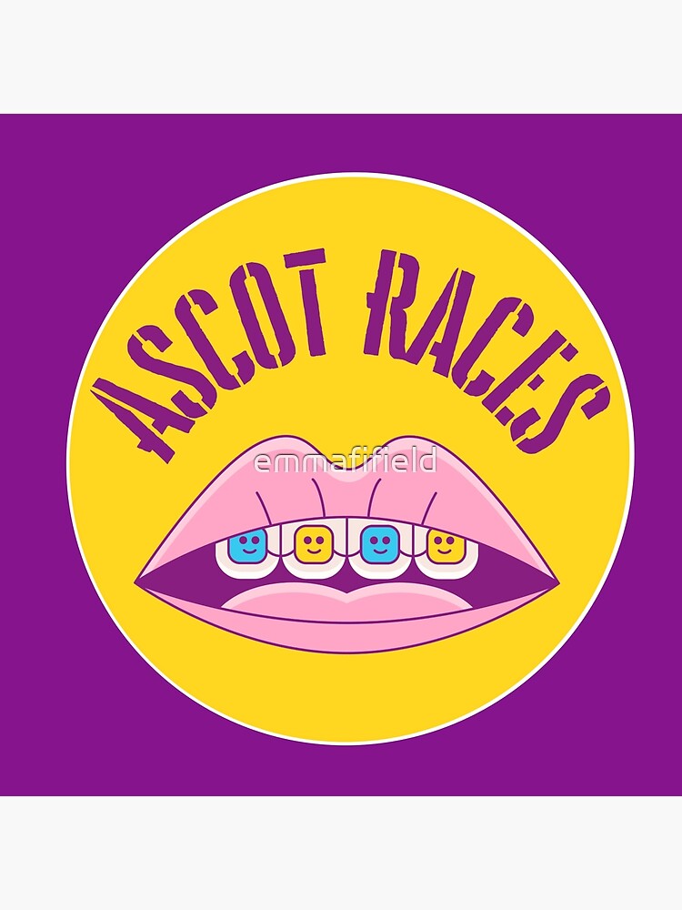 "Ascot Races Braces Cockney rhyming slang" Photographic Print for Sale