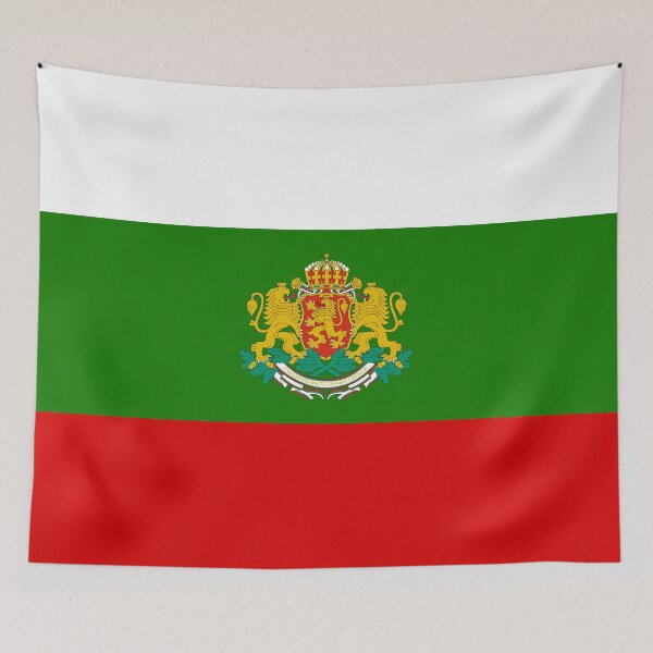 Item preview, Bulgarian flag-Coat of arms designed and sold by P-I-R.