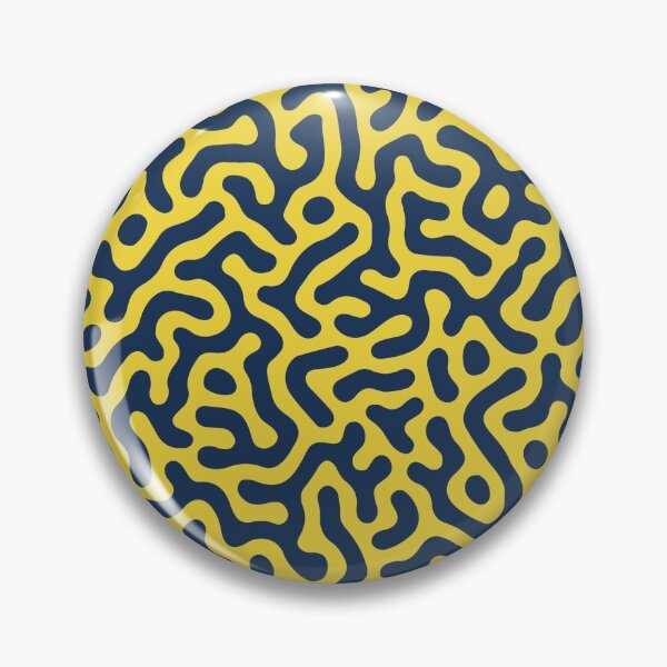 Item preview, Organic Turing Pattern – Yellow & Blue designed and sold by Monoman1a.