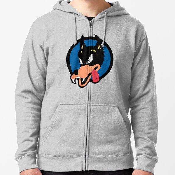 Jerry Garcia Wolf Zipped Hoodie