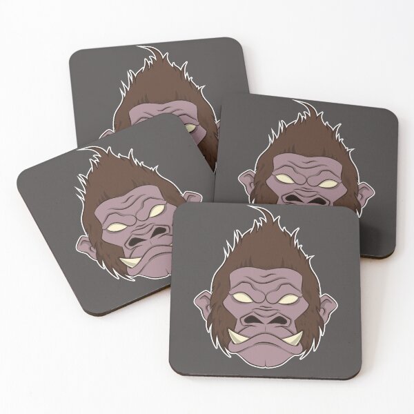 Item preview, GORILLA  HEAD WILD ANIMAL MASCOT designed and sold by kotart72.