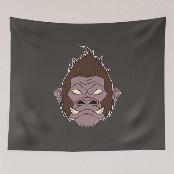 Item preview, GORILLA  HEAD WILD ANIMAL MASCOT designed and sold by kotart72.