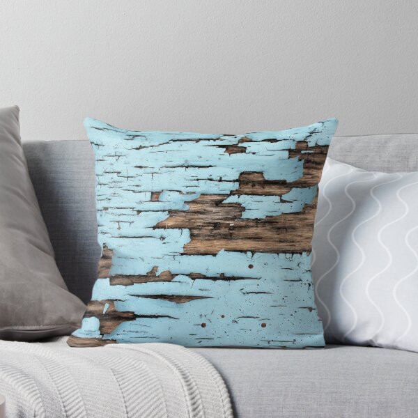 Item preview, Blue Wood Fence Wall Pattern designed and sold by blacklittlemoon.