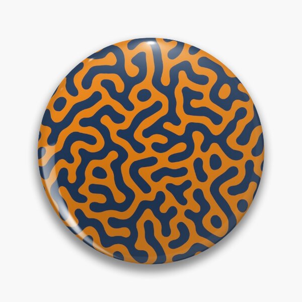 Item preview, Organic Turing Pattern – Orange & Blue designed and sold by Monoman1a.