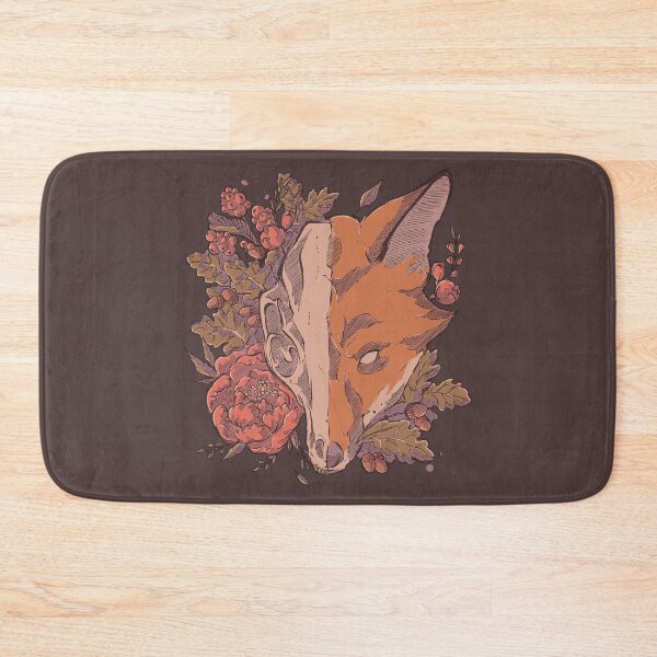 Item preview, Autumn Fox Skull designed and sold by xMorfina.