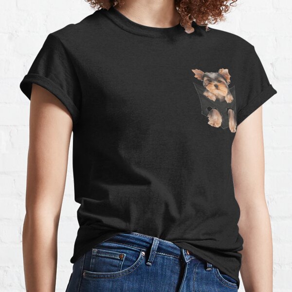 Yorkie in my Pocket Classic T-Shirt