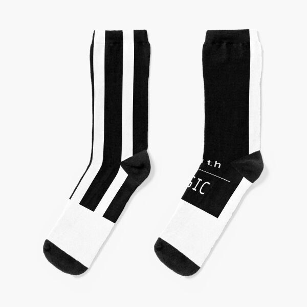 Faith over logic Socks