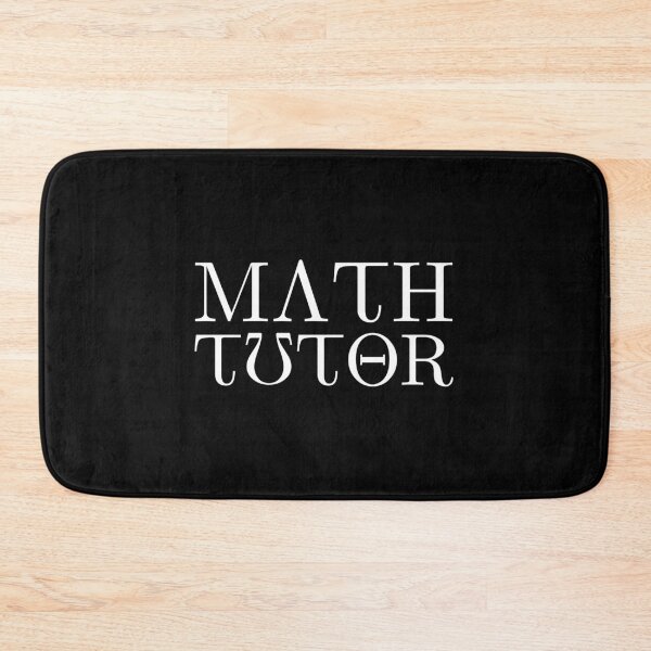 Item preview, Math Tutor, with Greek Letters designed and sold by AwesomeProject.