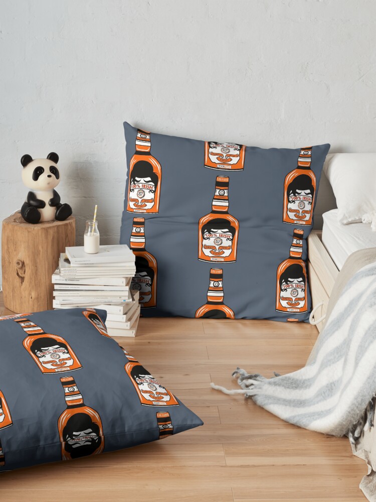 Alternate view of Team Coco 100% Irish Conan O'Brien Inbred Whisky Floor Pillow