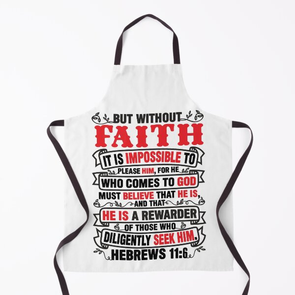 Item preview, Hebrews 11:6 designed and sold by plushism.
