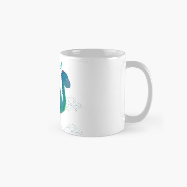 Nessie fait des vagues Mug classique