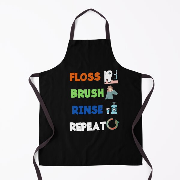 Item preview, Floss Brush Rinse Repeat designed and sold by DivineLiveShop.