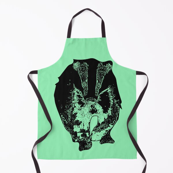 Item preview, European Badger Black Print designed and sold by designsasstultd.