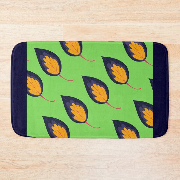 Item preview, Flame-Shaped Leaves - Green Background designed and sold by amnali.