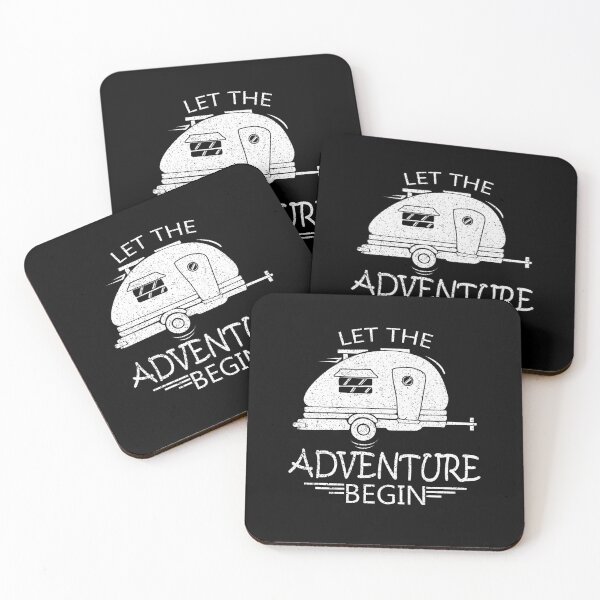 Item preview, RV Camper Van Let The Adventure Begin  designed and sold by Tom2468.