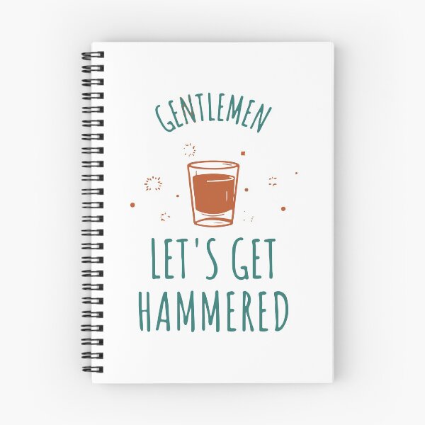 Item preview, Gentlemen lets get hammered designed and sold by designdroplet.
