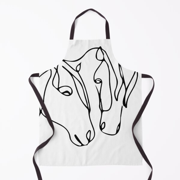 Item preview, Horses (black lines) designed and sold by didijuca.